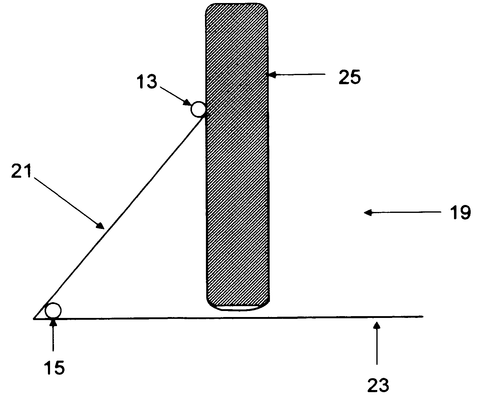 Expansion joint holder and a method of pouring concrete sections