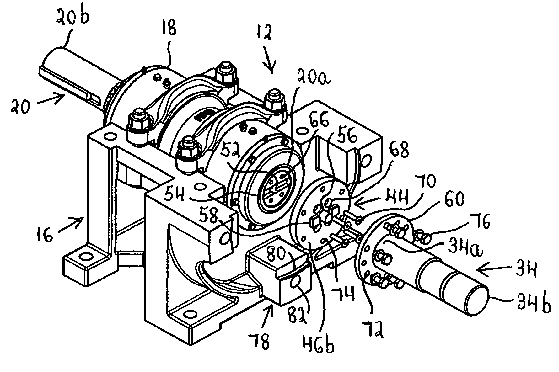 Quick-release pump module