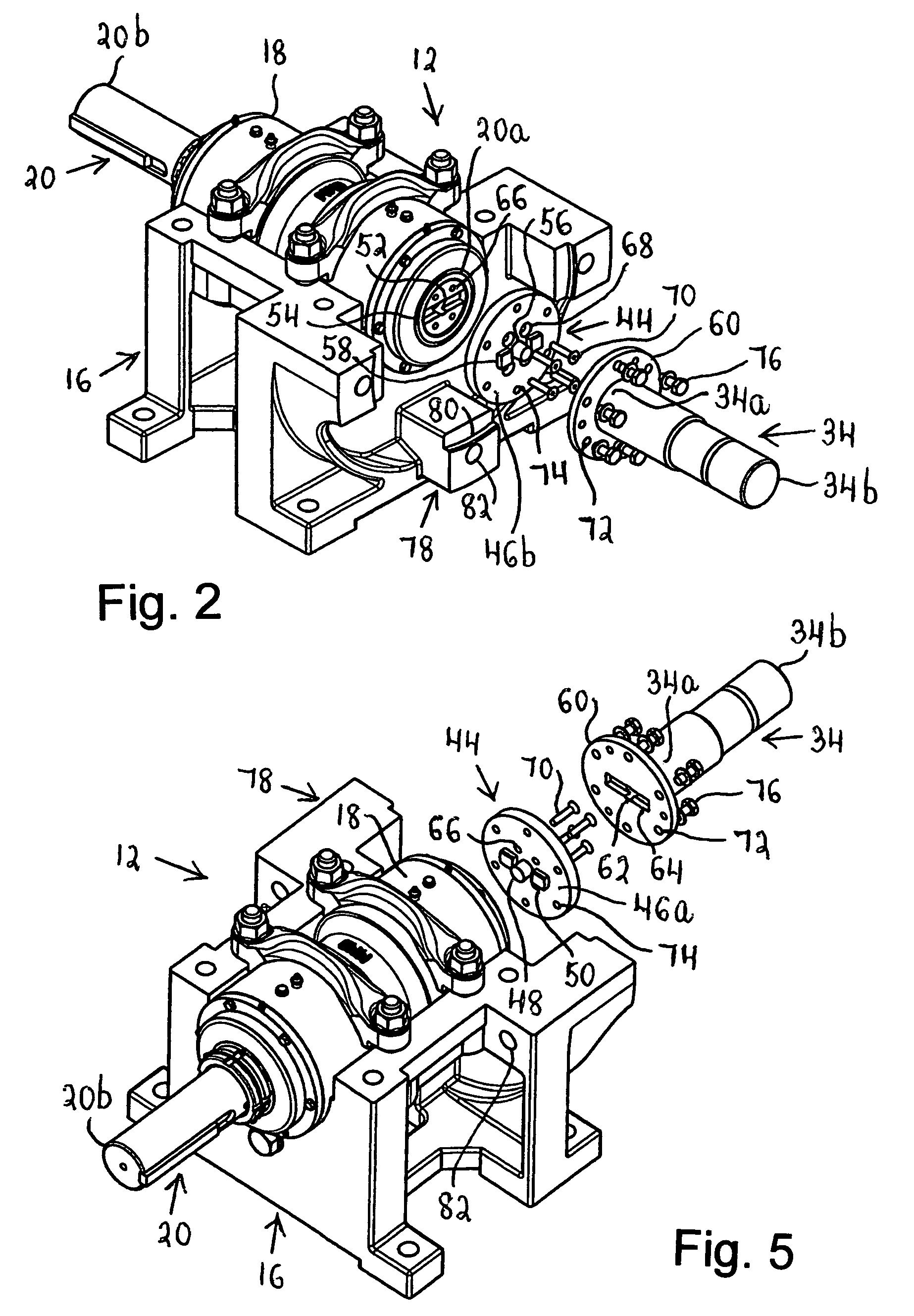 Quick-release pump module