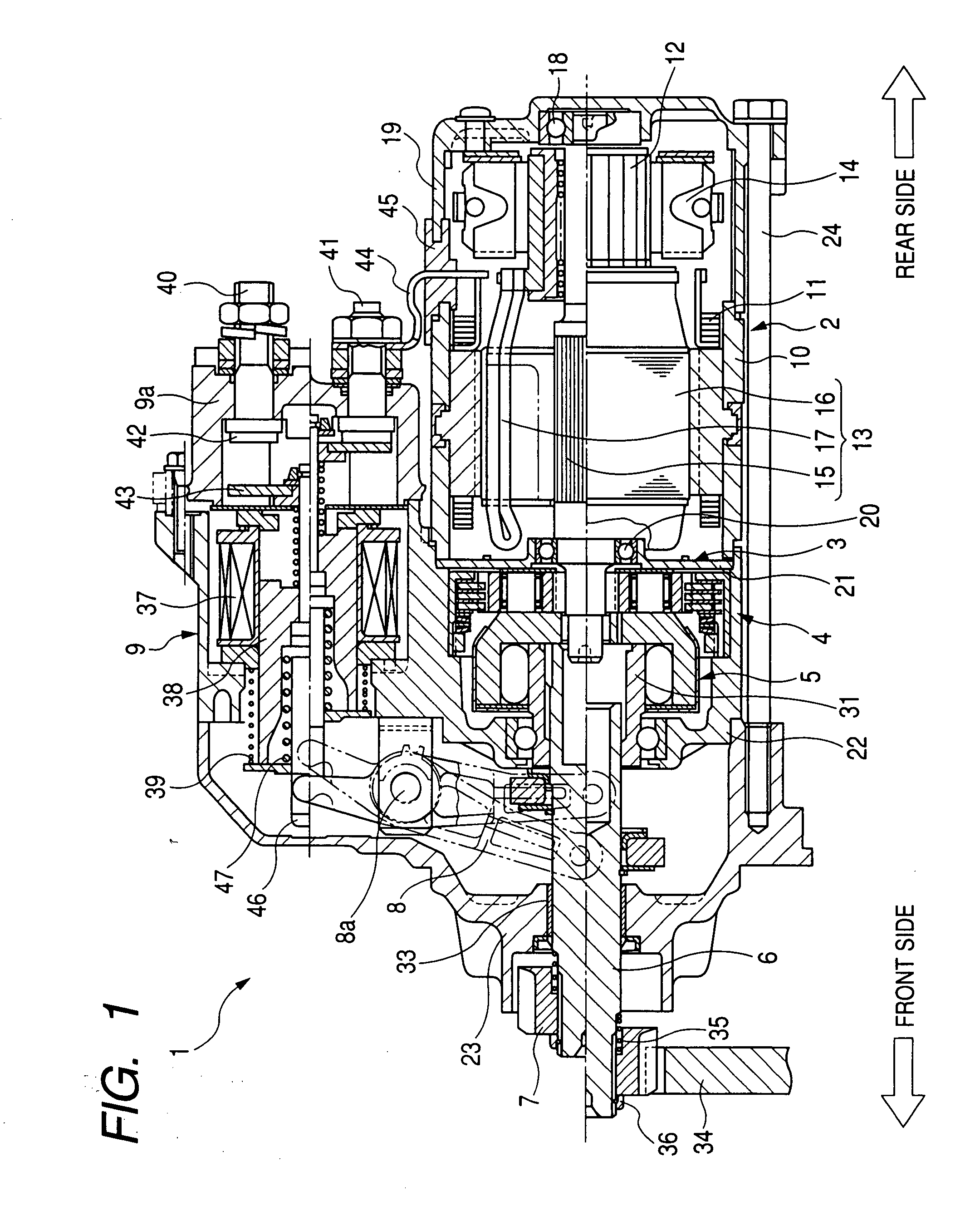 Impact absorbing device