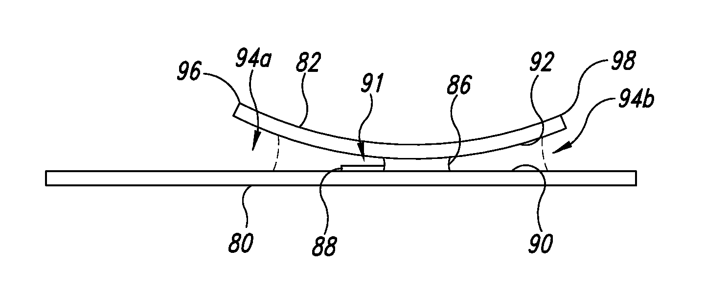 Thin film processing apparatuses for adjustable volume accommodation