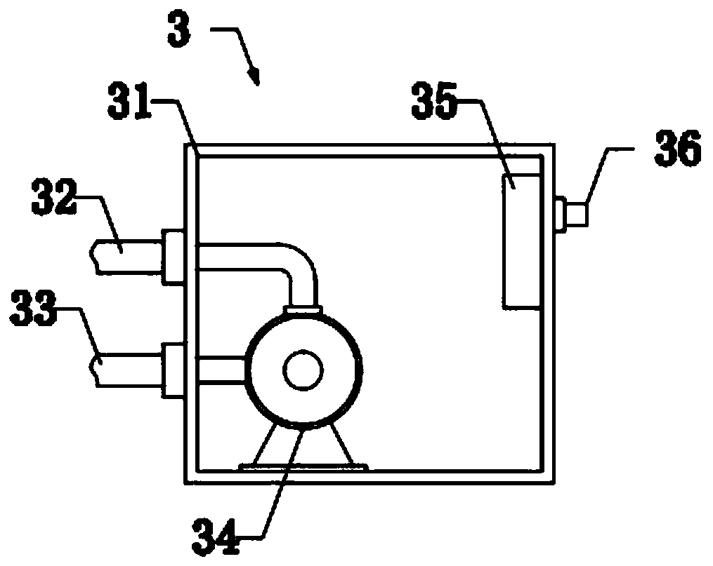 Novel tea set electric drainage system with remote control