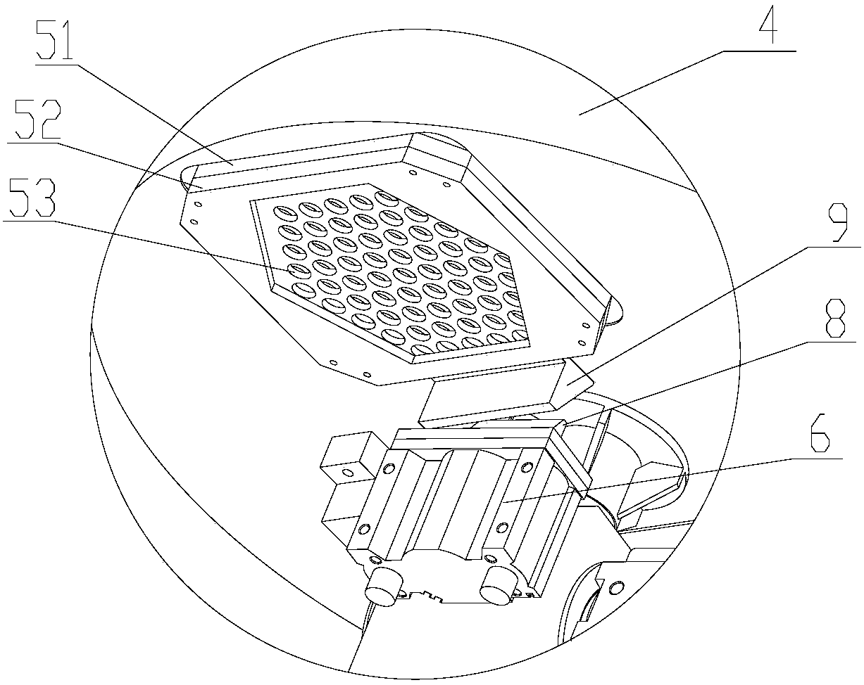 Device for quantitatively filling fireworks inner cylinder drugs