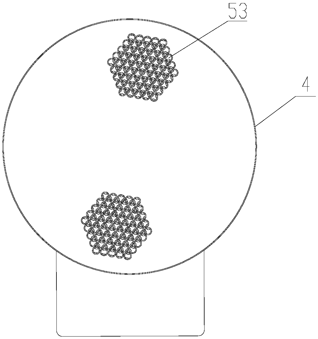 Device for quantitatively filling fireworks inner cylinder drugs