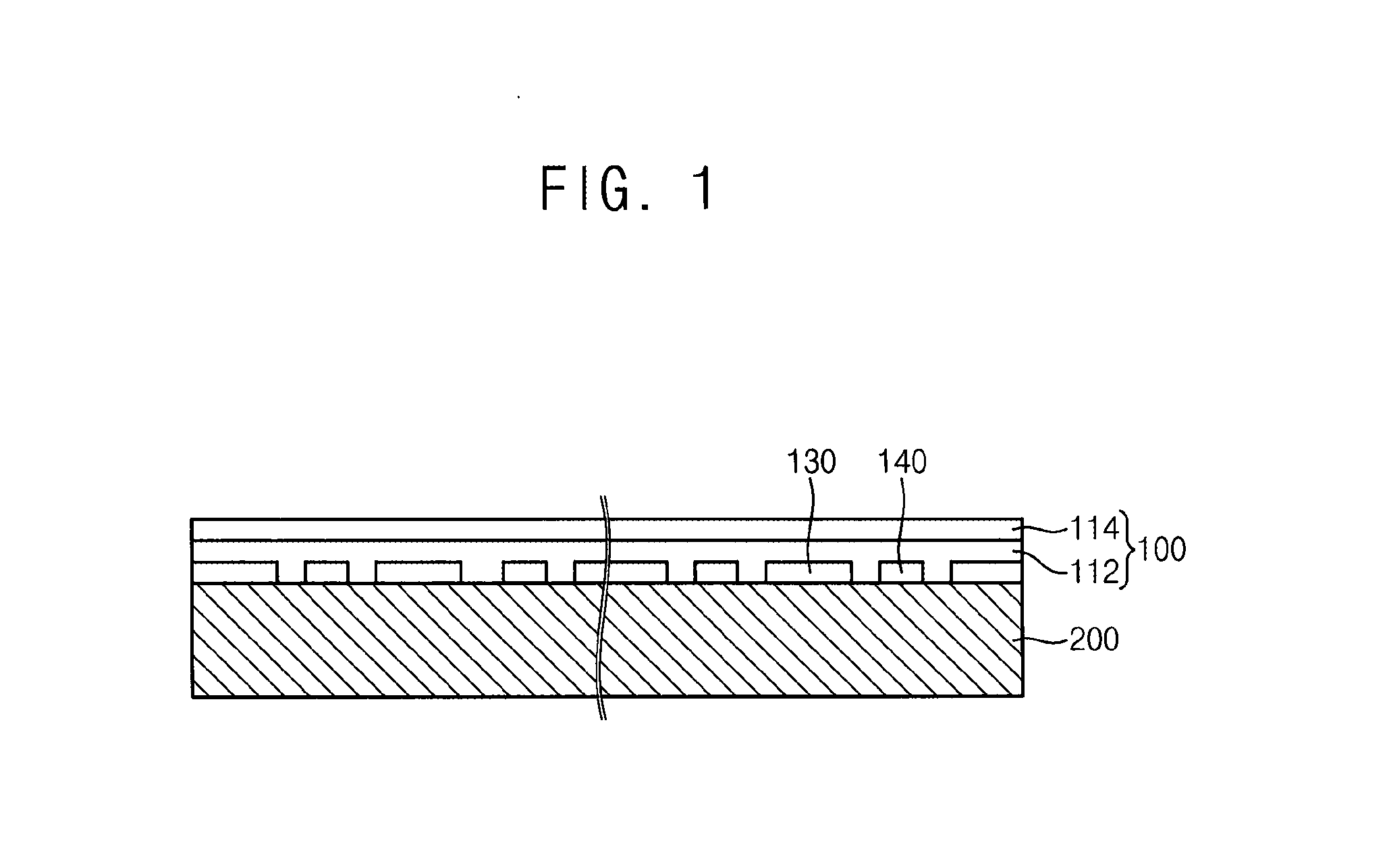 Mother substrate for a touch screen panel and array test method thereof