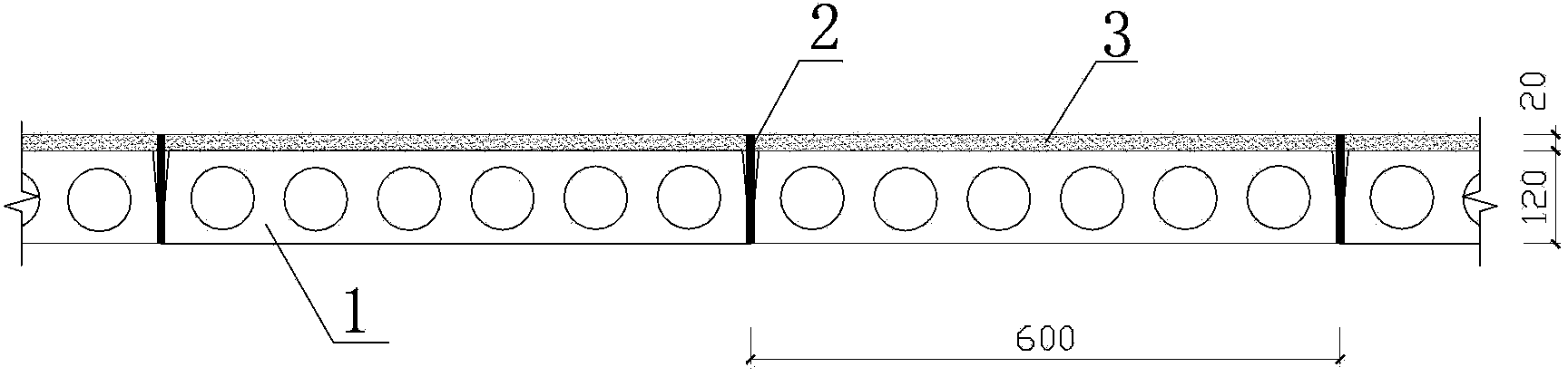 Construction method of high-ductility fiber concrete floor cast-in-place layer