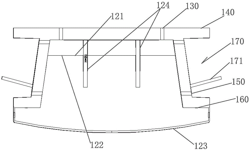 Precast concrete block, system and building method of fast-assembled green vegetation retaining wall