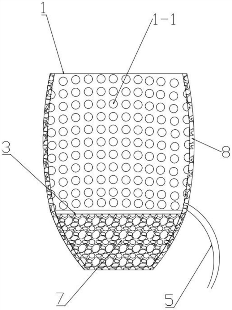 Tourmaline hole therapy physiotherapy equipment and physiotherapy method