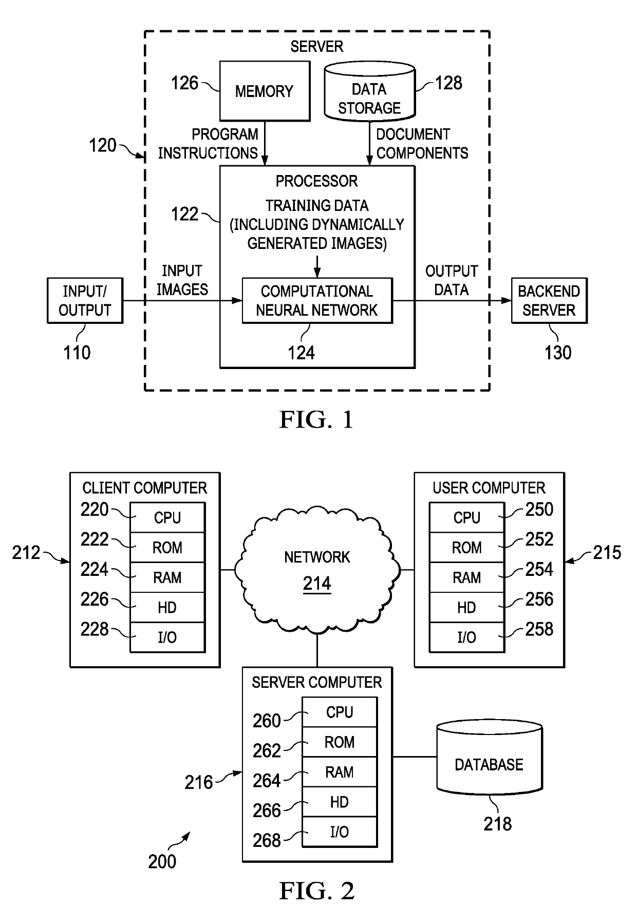 Systems and methods for image modification and image based content capture and extraction in neural networks