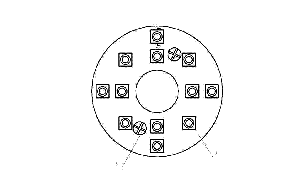 Disc type movable polishing grinding tool