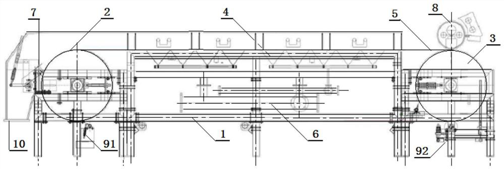 Material cooling conveyor with steel belt surface cleaning and protection functions