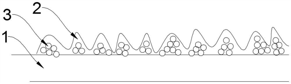 Composite nanofiltration membrane taking layered double hydroxides as modified templates and preparation method