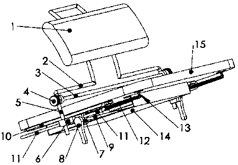 Lumbar support of chair