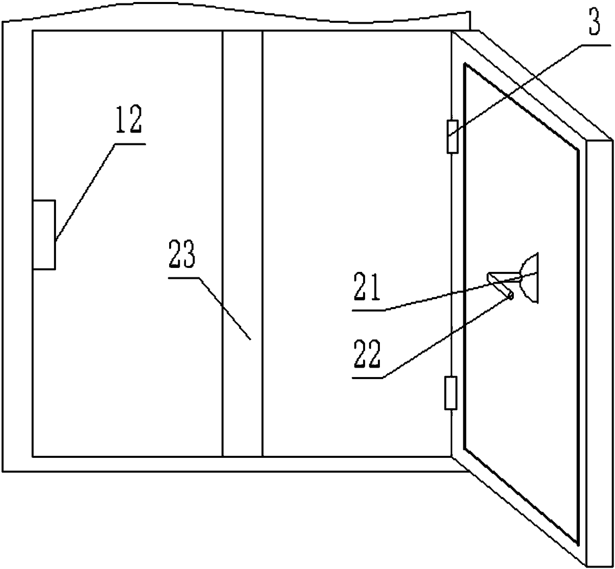 Protective outdoor electrical cabinet