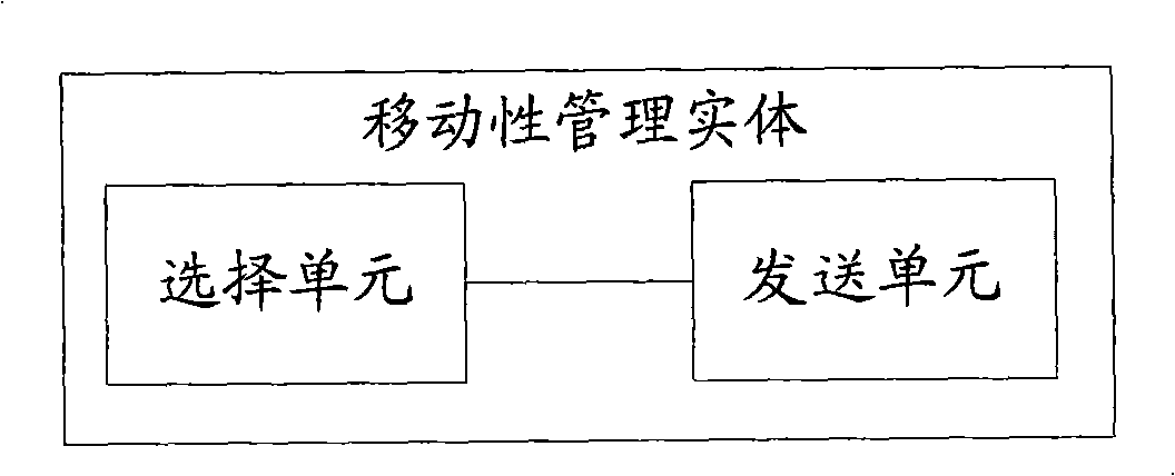 PDN SAE GW selection method, system and device in SAE