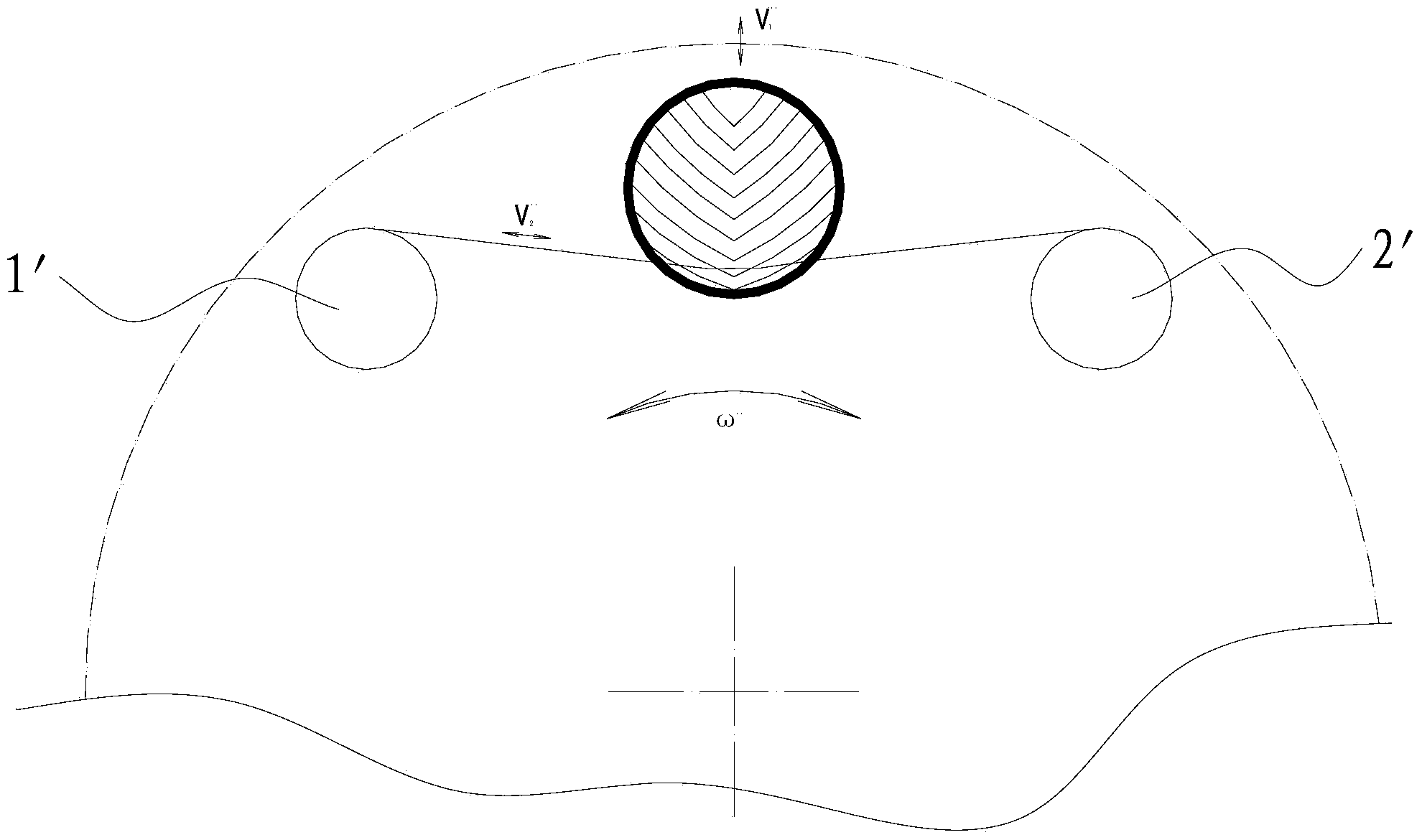 Hard and brittle material multi-line cutting method and cutting device