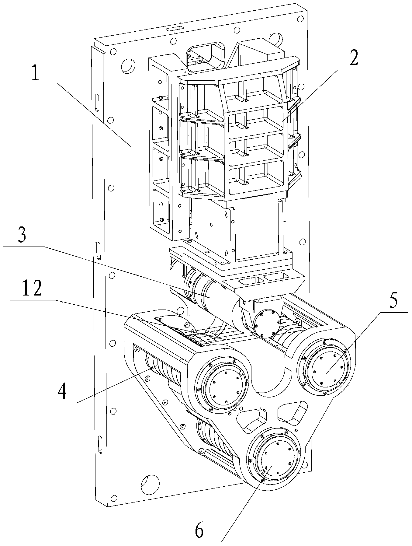 Hard and brittle material multi-line cutting method and cutting device