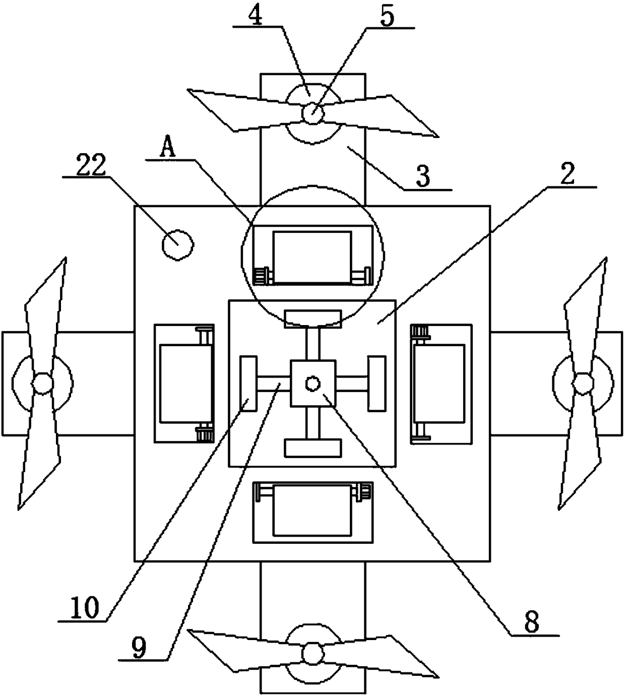 An intelligent UAV with high battery life