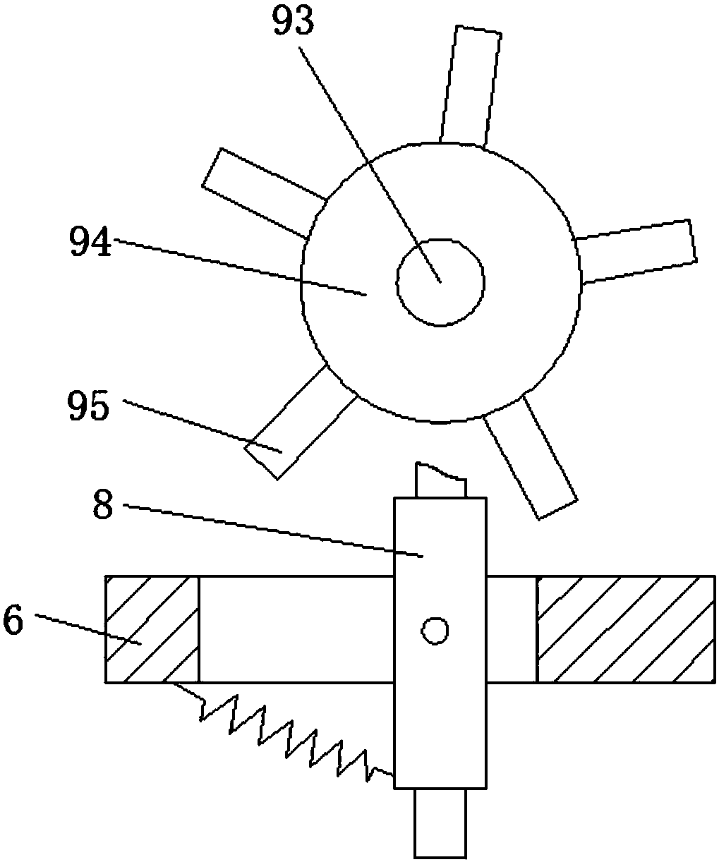 Lithium battery welding rubberizing device