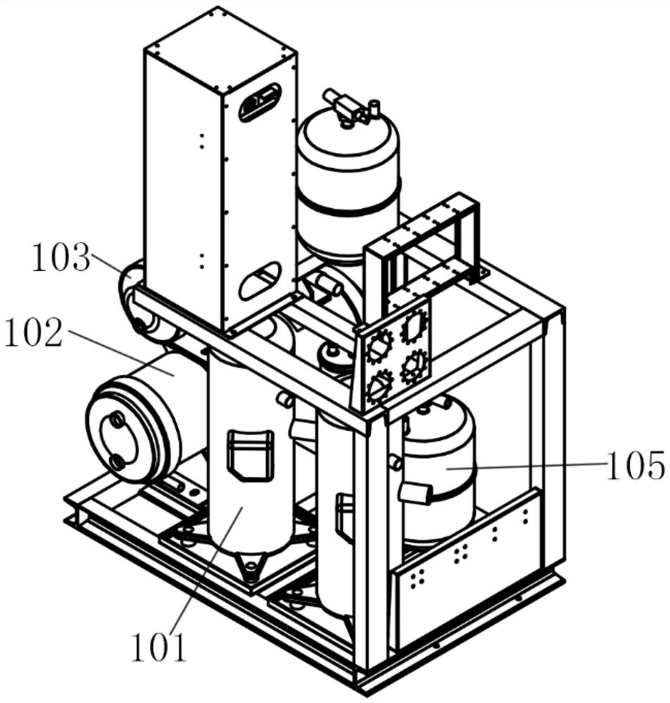 Refrigerating system suitable for double-layer high and low temperature test box and control method thereof