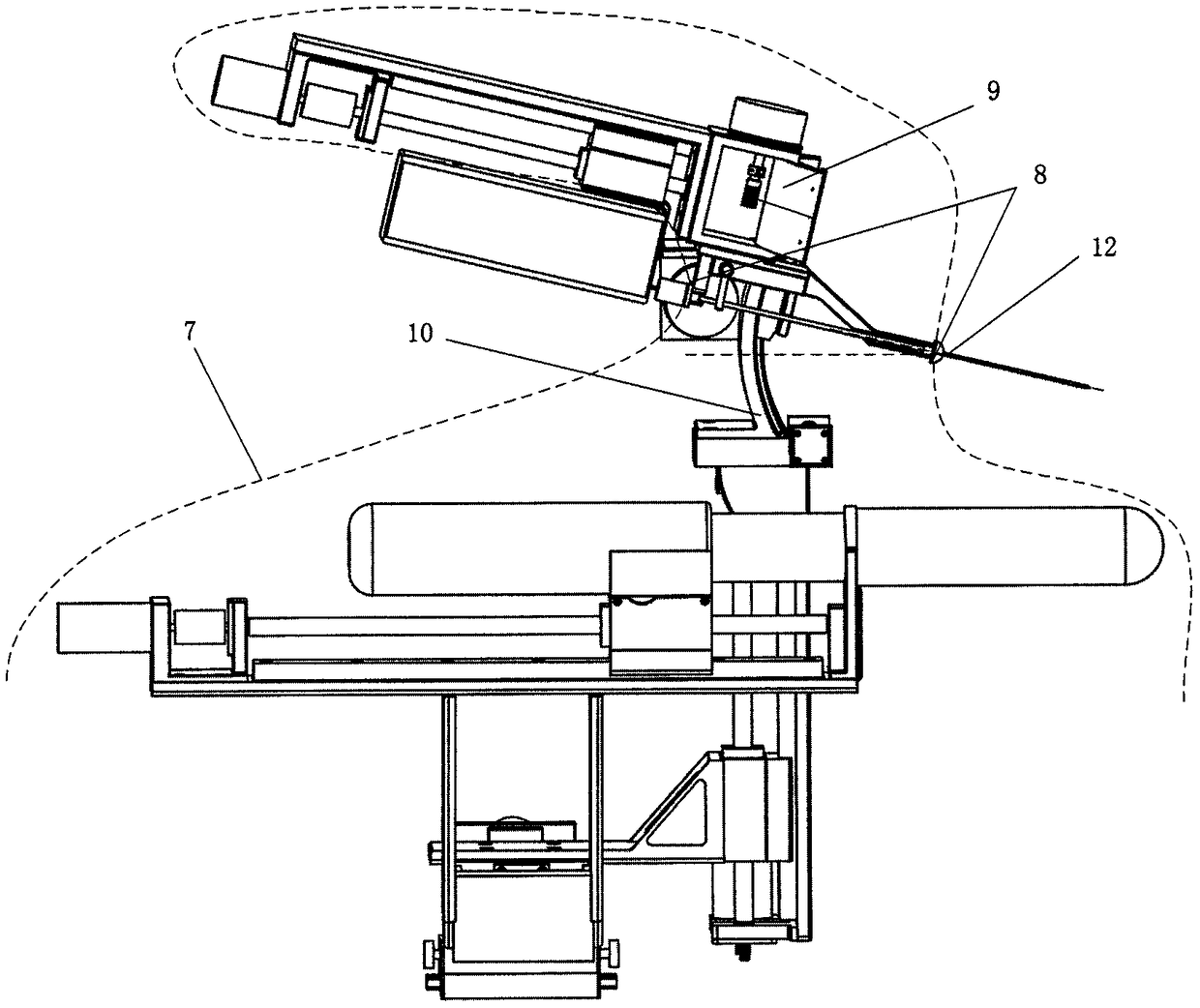 A new automatic prostate biopsy robot with remote central motion