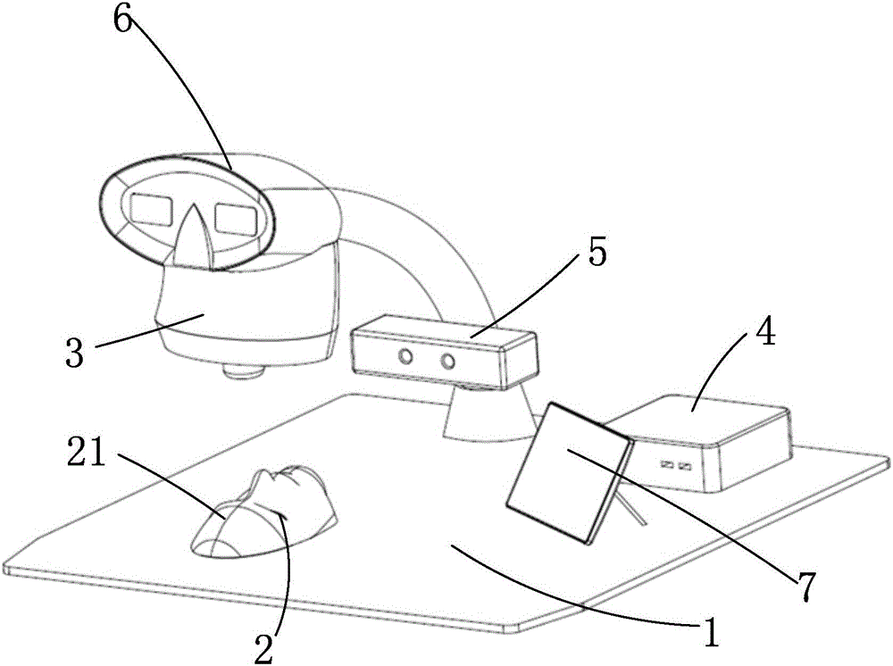 Movable intelligent cornea operation training system with combination of AR and VR