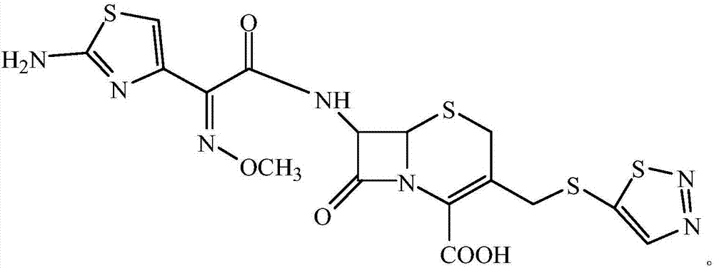 A kind of preparation technology of cefotazone