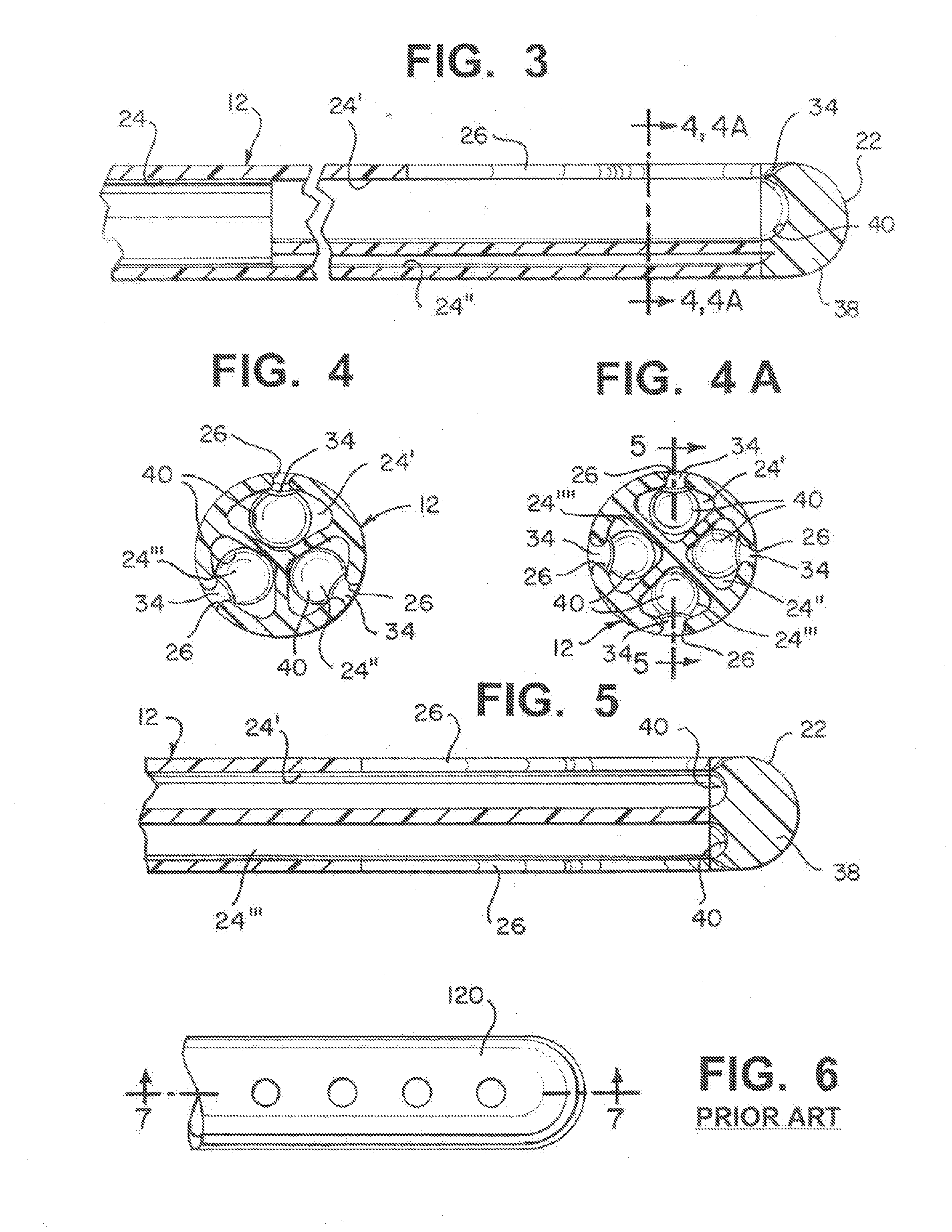 Multi-lumen ventricular drainage catheter