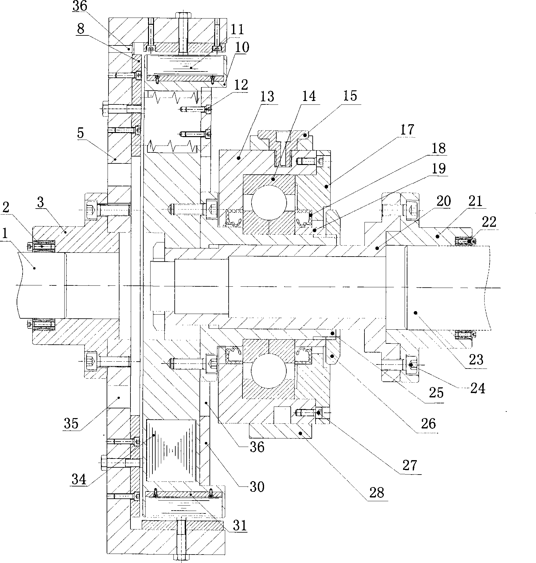 Permanent magnet speed governor