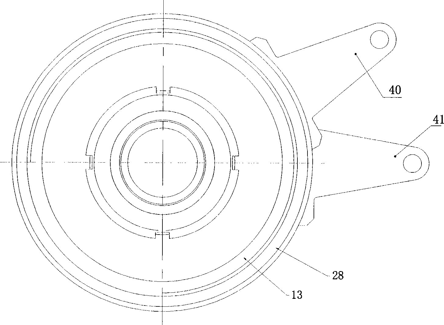 Permanent magnet speed governor