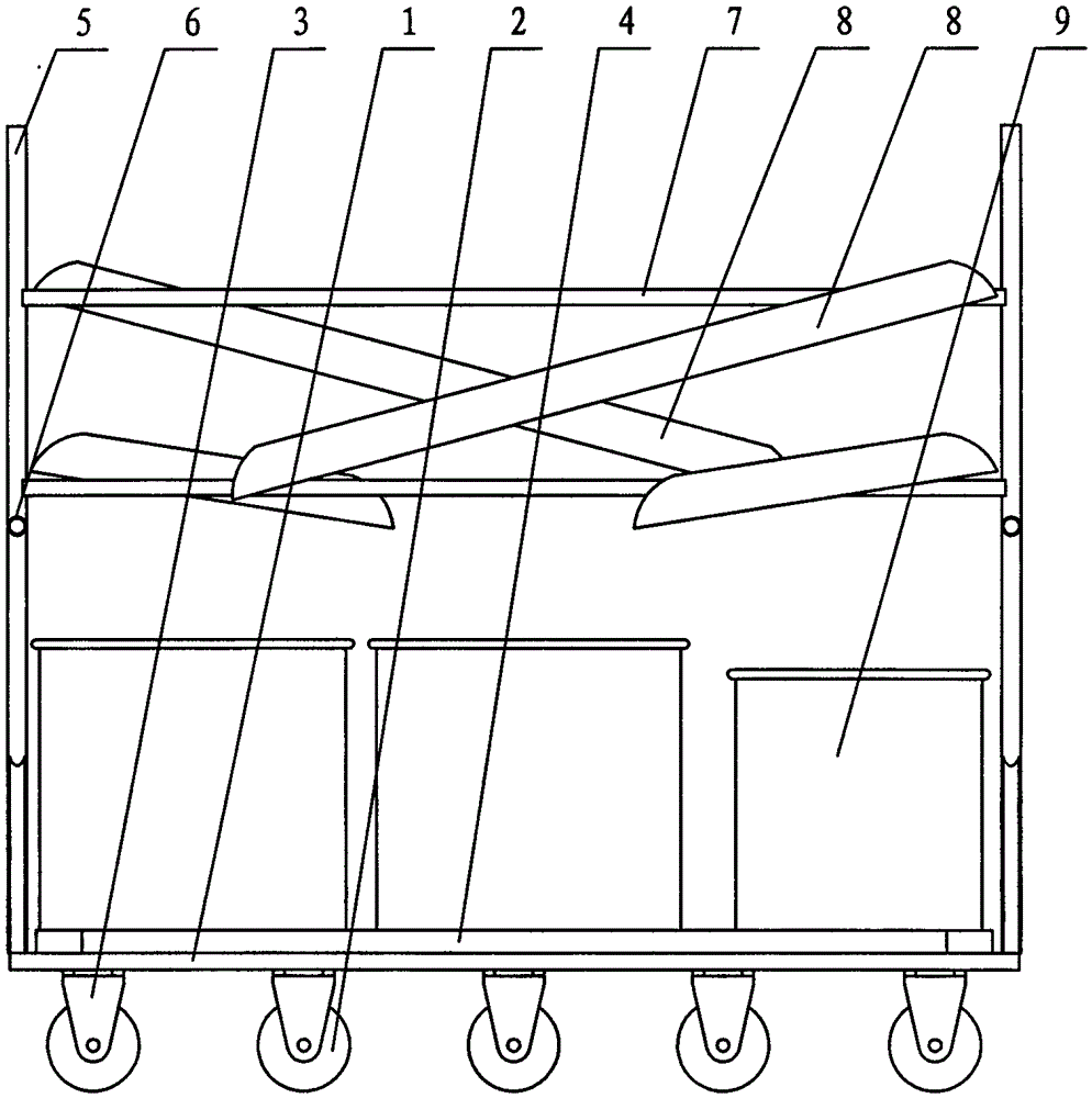 Tomato picking containing vehicle