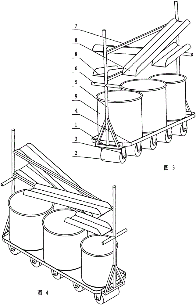 Tomato picking containing vehicle