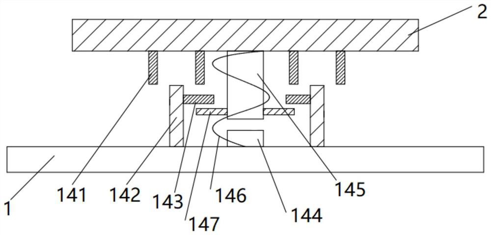 Battery accommodating device of new energy automobile