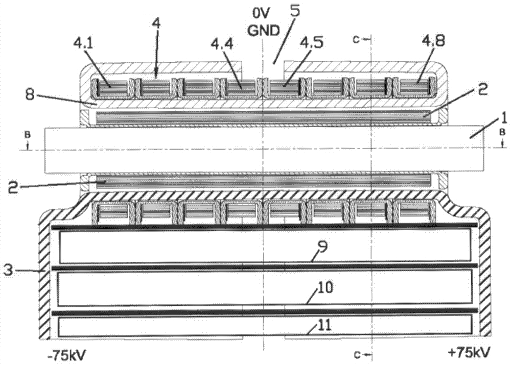 High-frequency transformer