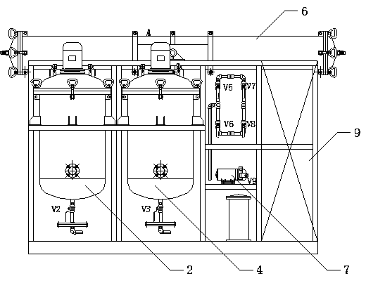 Tubular micro-filtration membrane production equipment