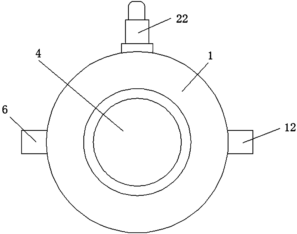 Thrust bearing for submersible and oil-submerged motor