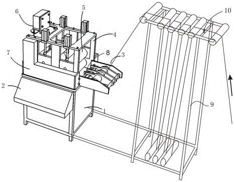 Automatic belt cutting machine