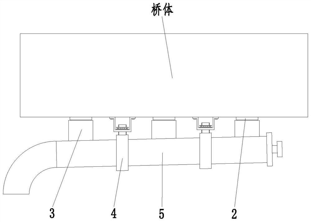 Road and bridge engineering drainage structure