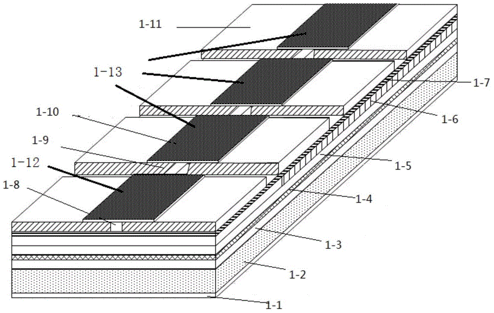 Low-cost tunable DFB semiconductor laser device of integrated modulator and manufacturing method