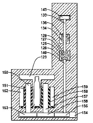 Large-caliber ammunition press-up device