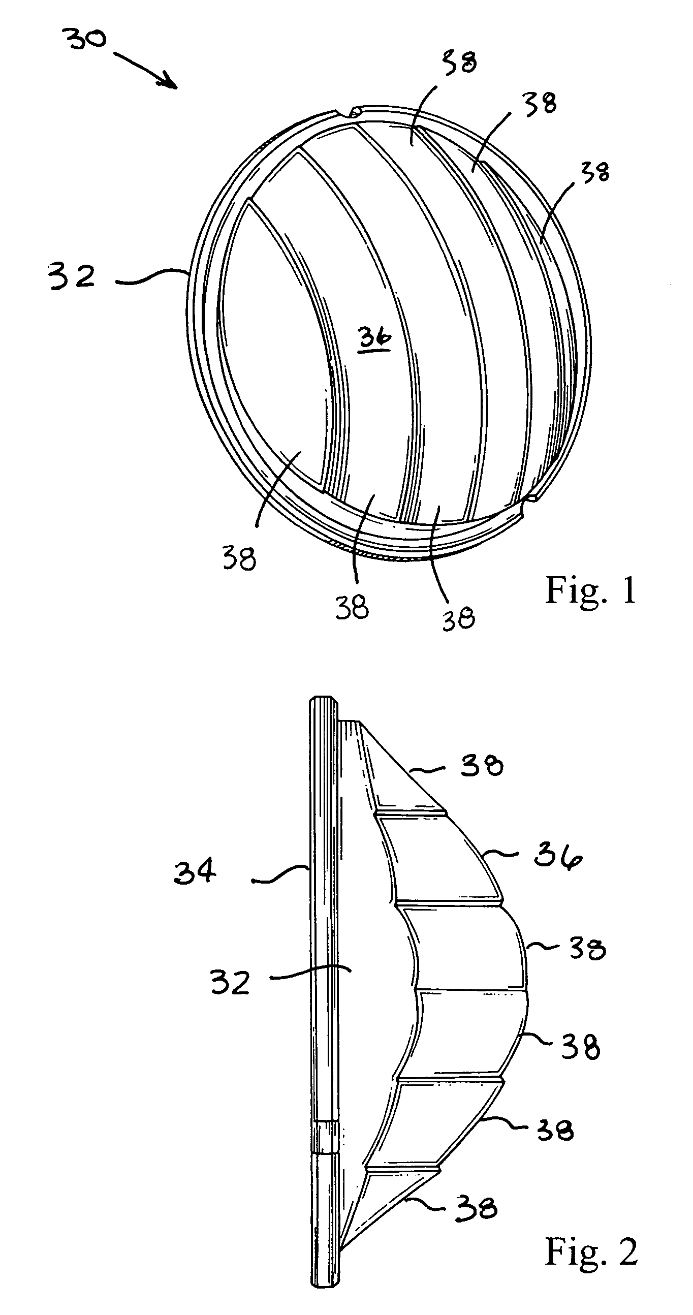 LED projector headlamps using single or multi-faceted lenses