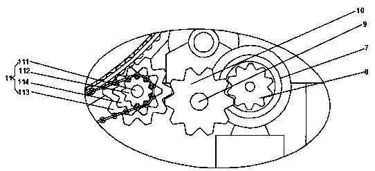 Turnover device for electromechanical device installation