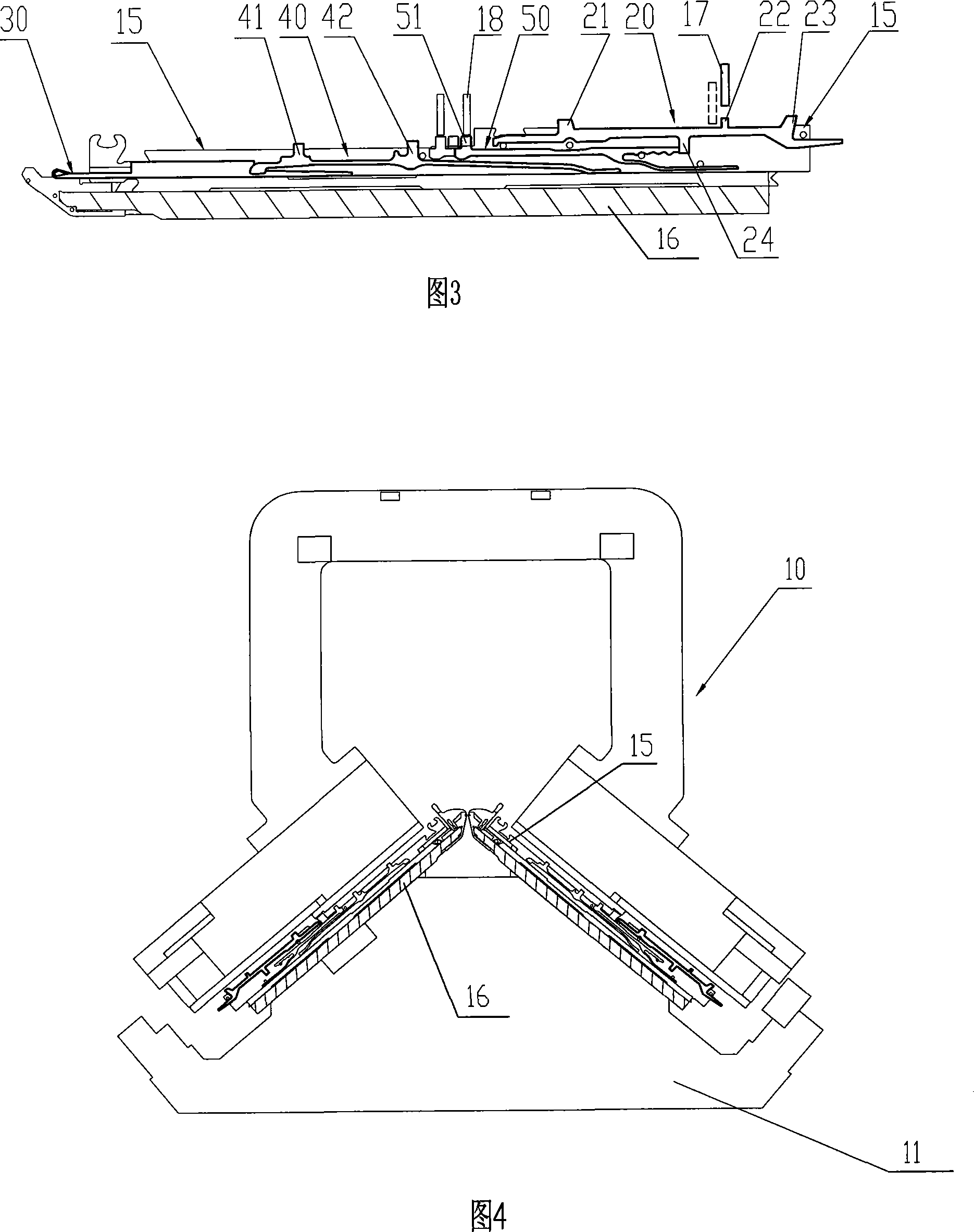 Needle jack having needle selecting function