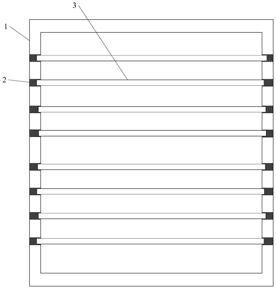 Glass drying equipment and glass drying method for touch screen processing