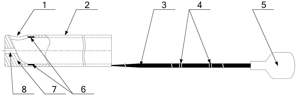 Child and mother guide conduit and child conduit thereof