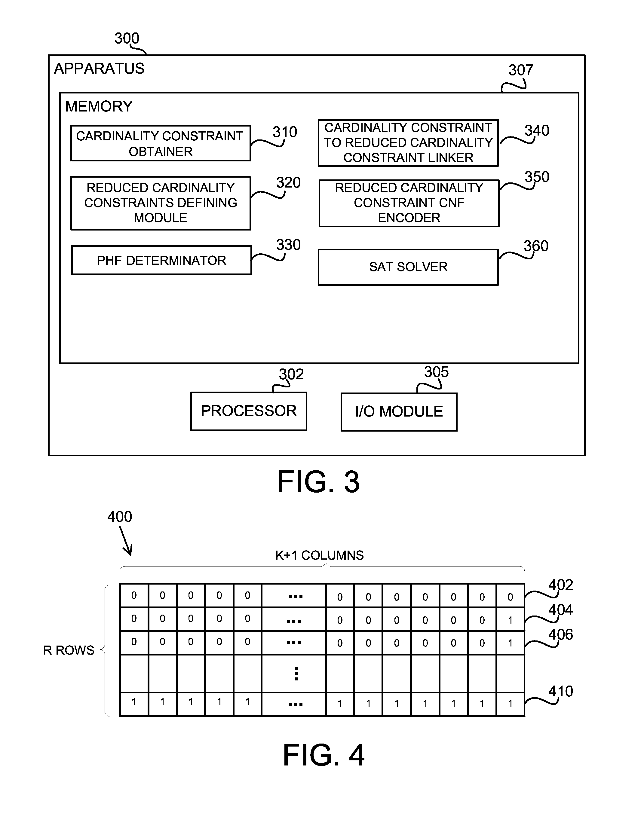 Conjunctive normal form encoding of cardinality constraints