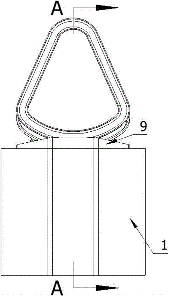 Seat type dry toilet bowl