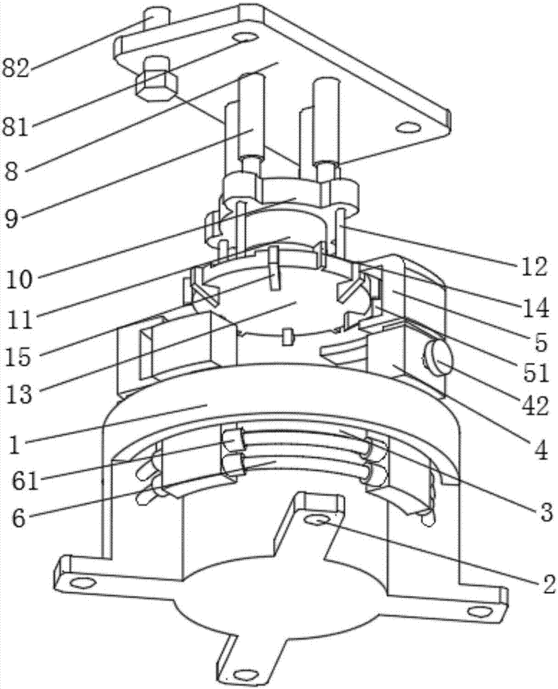 Large annular blank cutting equipment with automatic chip breaking function