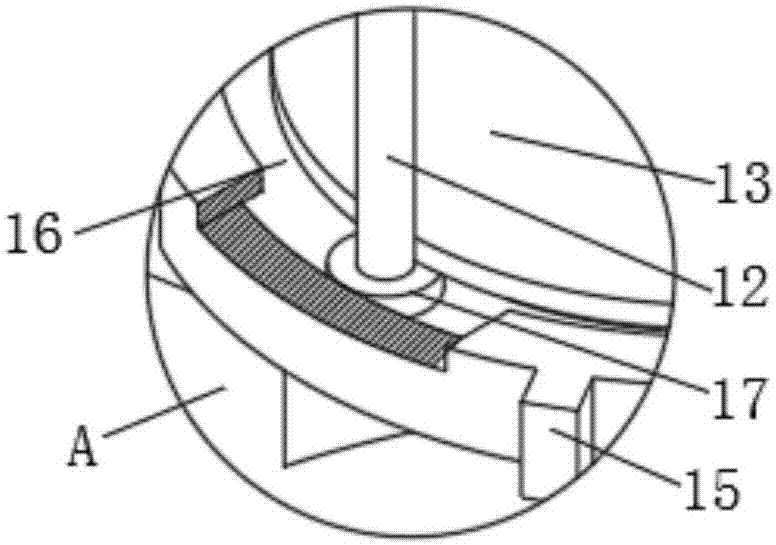 Large annular blank cutting equipment with automatic chip breaking function