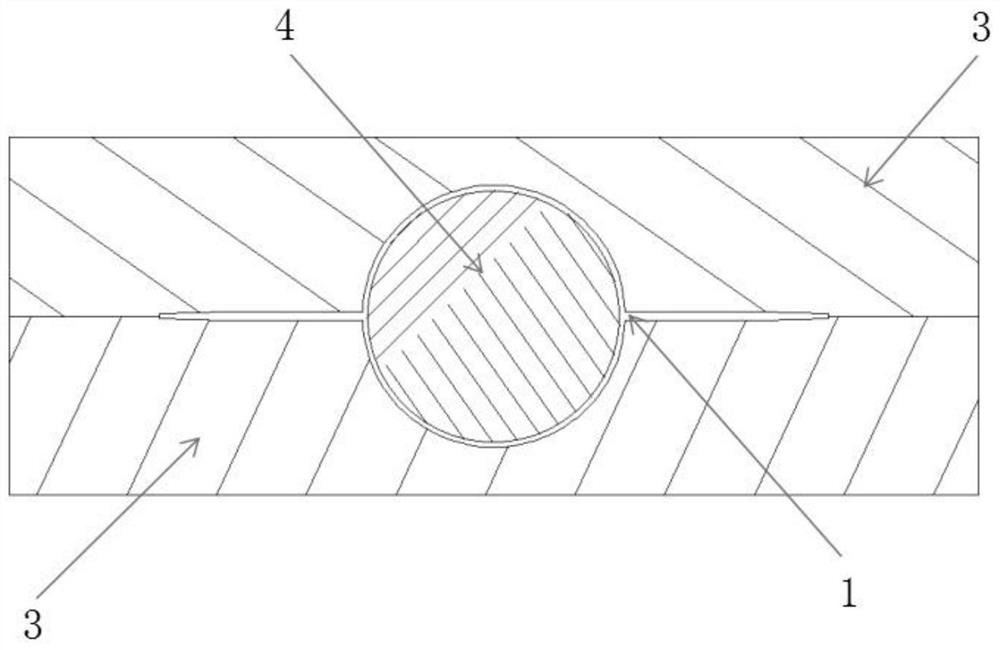 Integrally-formed composite cabin capable of conducting electromagnetic shielding and forming process of integrally-formed composite cabin